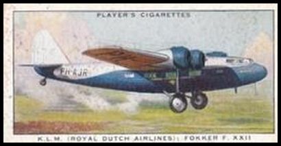 25 KLM Fokker FXXII